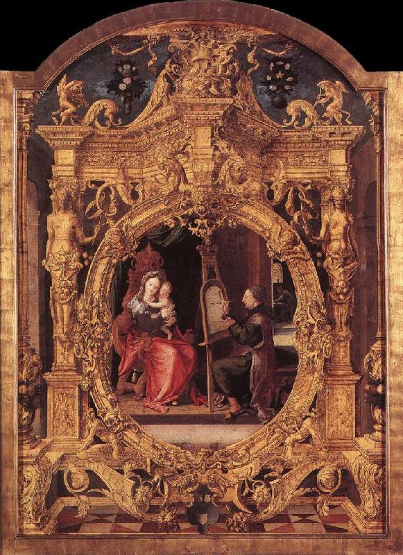 BLONDEEL, Lanceloot St Luke Painting the Virgin s Portrait oil painting picture